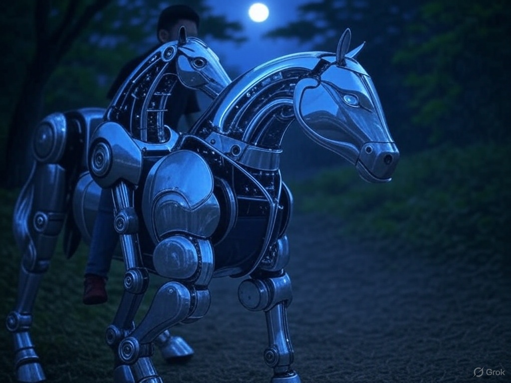Kawasaki Unveils Corleo: A Hydrogen-Powered Robotic Horse Concept