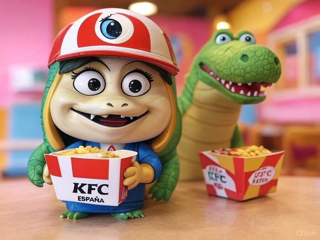 KFC Unveils Brainrot Character Toys in Spain, Sparking Social Media Frenzy