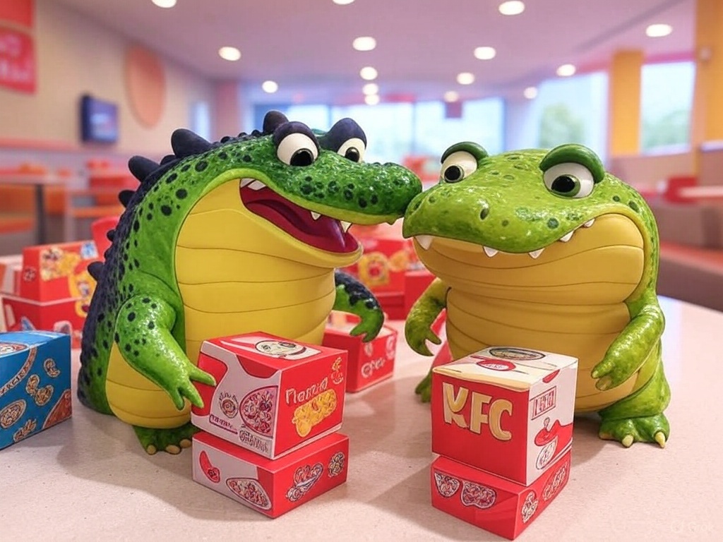 KFC Unveils Brainrot Character Toys in Spain, Sparking Social Media Frenzy