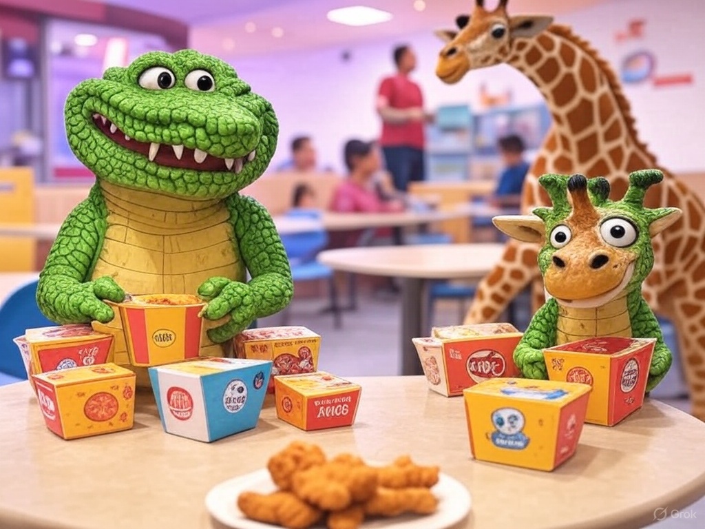 KFC Unveils Brainrot Character Toys in Spain, Sparking Social Media Frenzy
