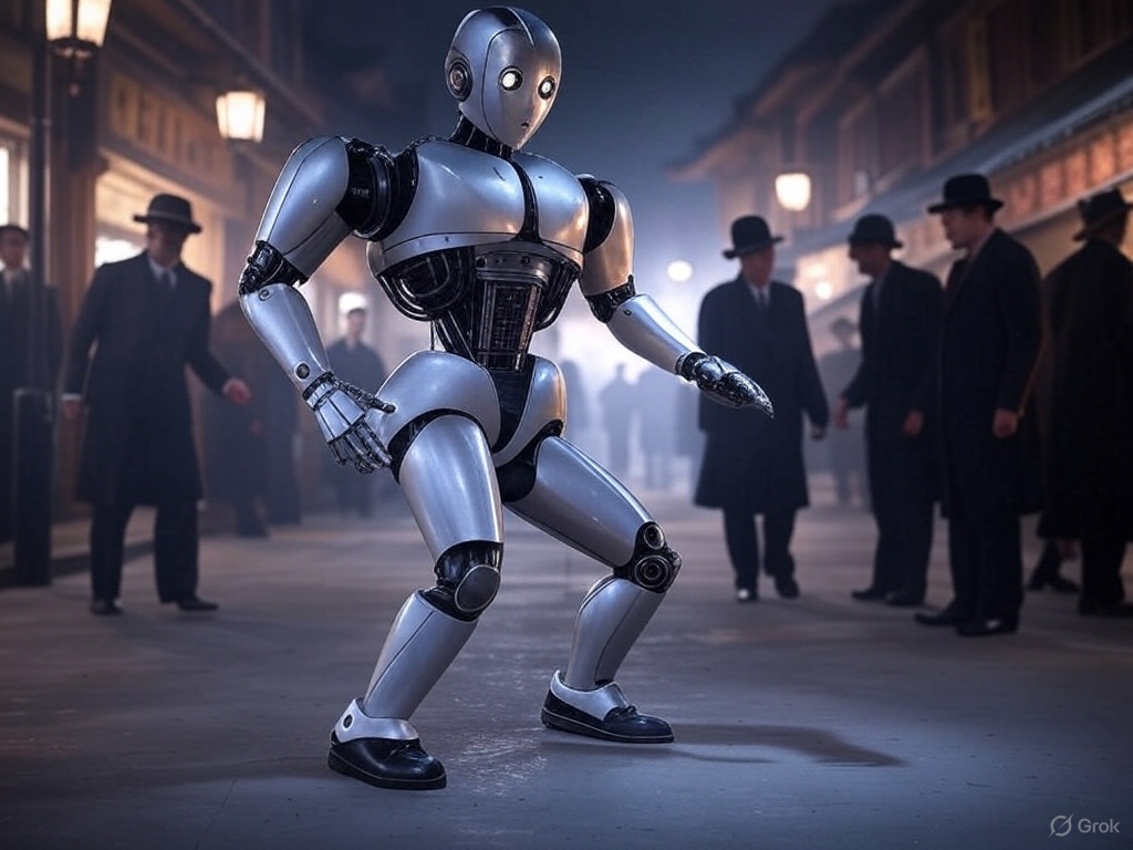 Chinese Humanoid Robot by EngineAI Masters Iconic "Axe Gang" Dance from Kung Fu Hustle