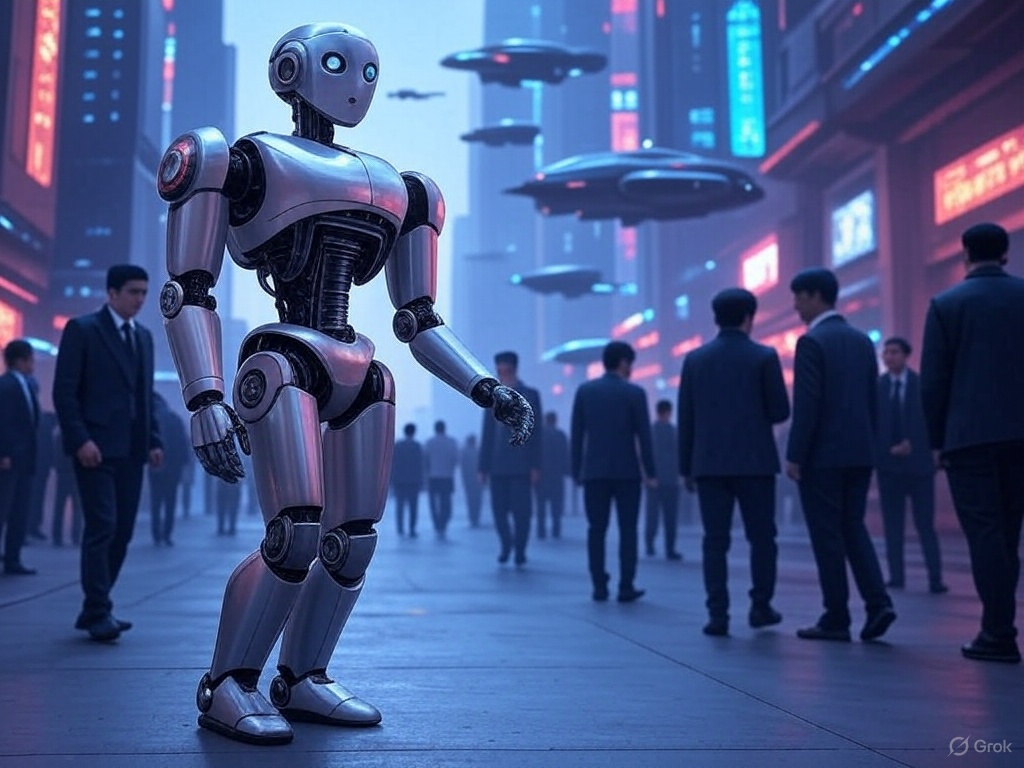 Chinese Humanoid Robot by EngineAI Masters Iconic "Axe Gang" Dance from Kung Fu Hustle