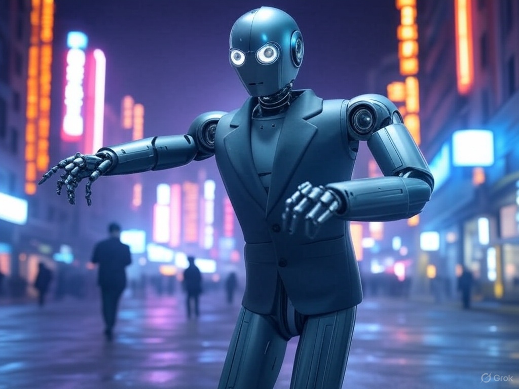 Chinese Humanoid Robot by EngineAI Masters Iconic "Axe Gang" Dance from Kung Fu Hustle