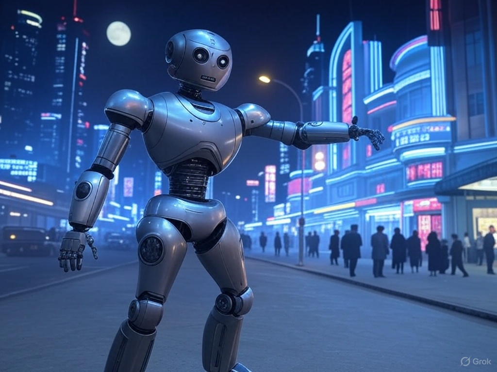 Chinese Humanoid Robot by EngineAI Masters Iconic "Axe Gang" Dance from Kung Fu Hustle