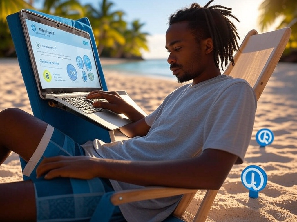 Chilling and Earning Crypto in Jamaica with Quasa Connect