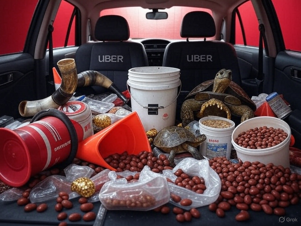 Uber’s 2025 Lost & Found Index: A Wild Ride of Forgotten Treasures