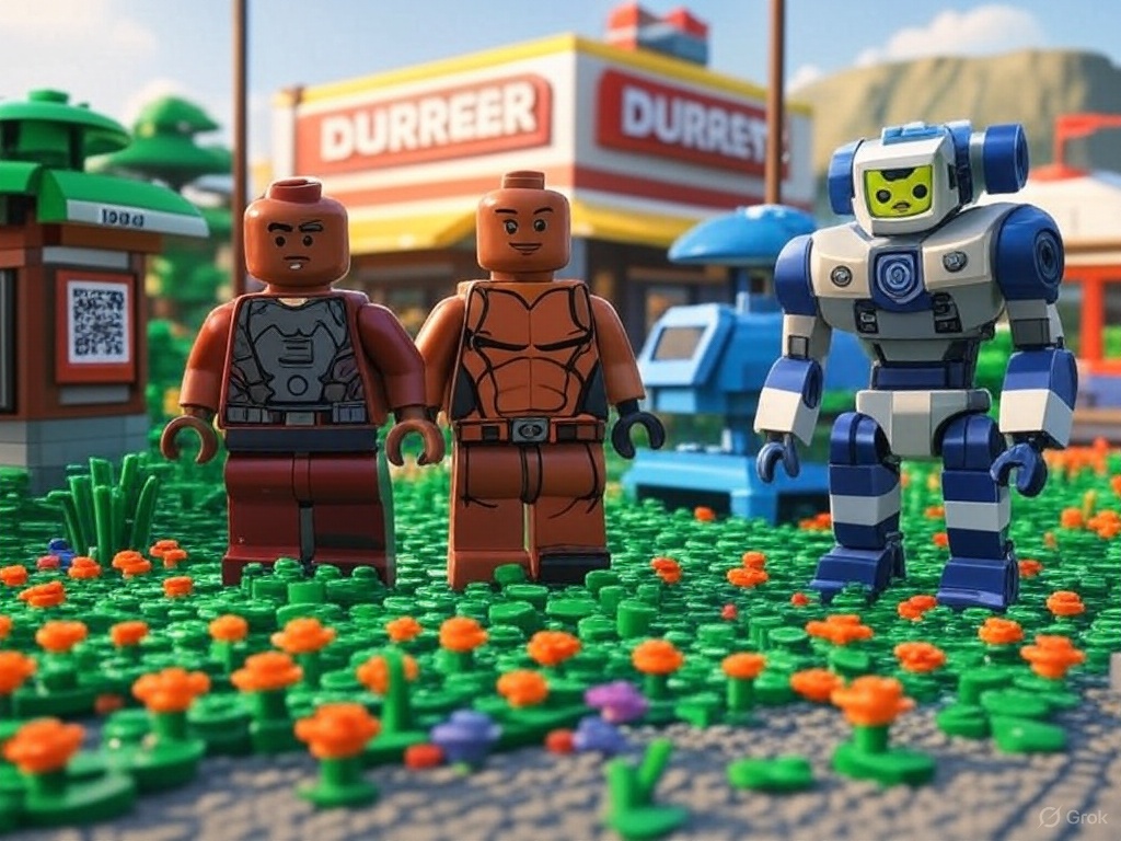 LEGO and Fortnite Team Up: Four New Sets Featuring Klombo and Mecha Team Leader Announced