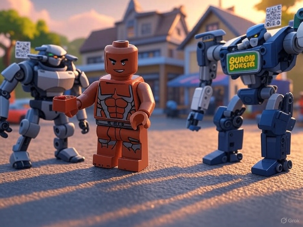 LEGO and Fortnite Team Up: Four New Sets Featuring Klombo and Mecha Team Leader Announced