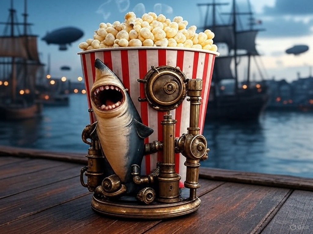 Cinemas Roll Out "Jaws" Popcorn Bucket as Spielberg’s Classic Turns 50