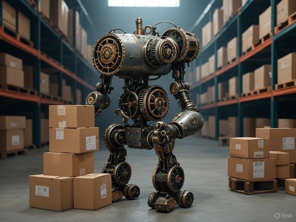 Amazon Unveils Vulcan: A Warehouse Robot with Human-Like Touch