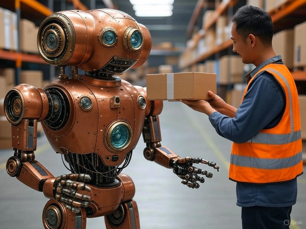 Amazon Unveils Vulcan: A Warehouse Robot with Human-Like Touch