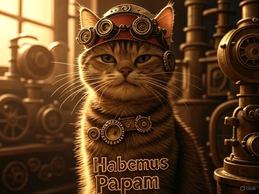 Habemus Papam: The TikTok Trend Where Cats Become Popes with Bras