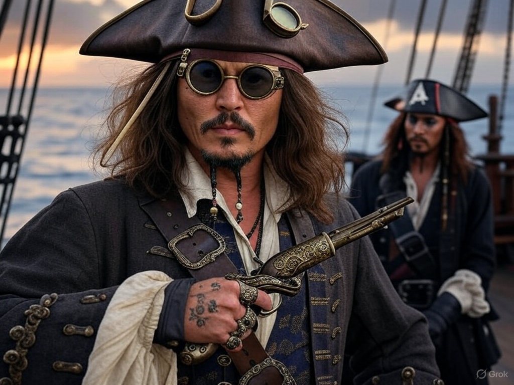 Johnny Depp to Return as Jack Sparrow in Disney’s Pirates of the Caribbean 6 as Studio Scraps Plans for a Depp-Less Reboot