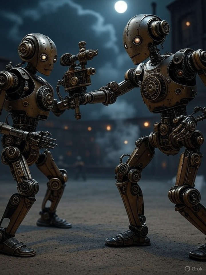 Humanoid Robot Battles Become Reality in China: Mecha Fighting Arena Competition Kicks Off in Hangzhou