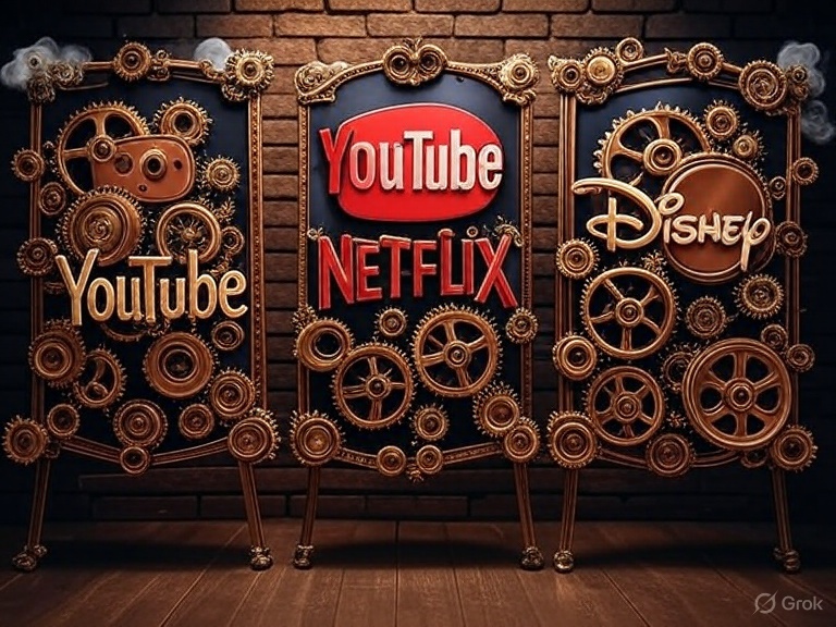 Battle of the Titans: YouTube and Netflix Clash in a New Phase of the Streaming Wars