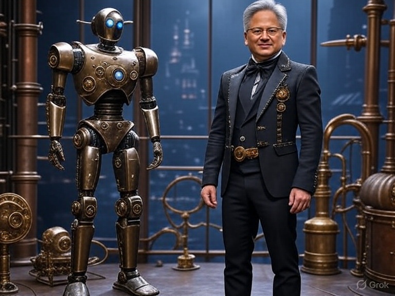 Learn Physics: Jensen Huang’s Vision for the Next Wave of AI