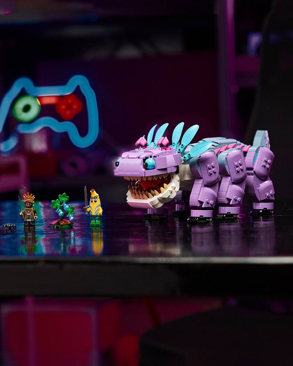 LEGO and Fortnite Team Up: Four New Sets Featuring Klombo and Mecha Team Leader Announced