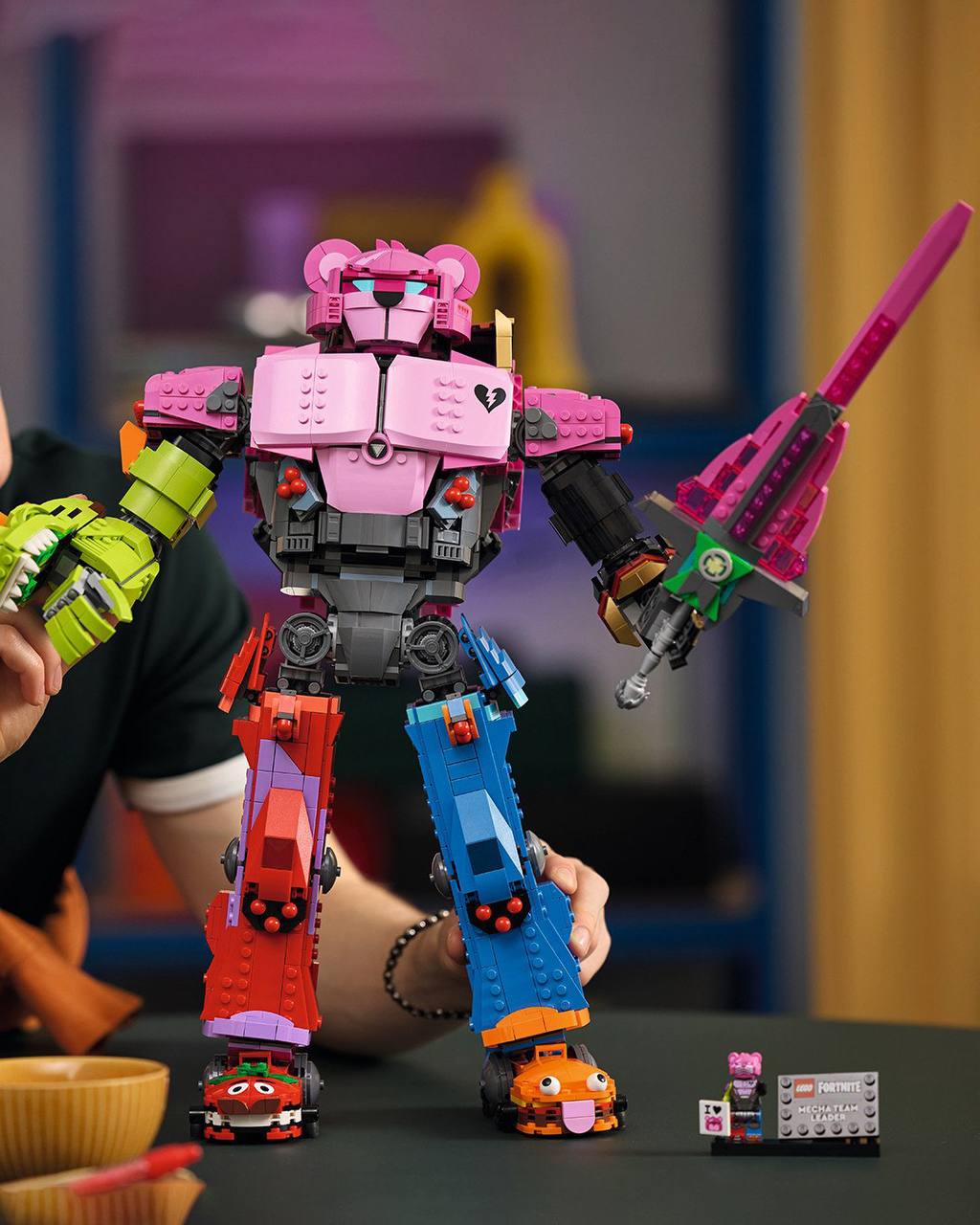 LEGO and Fortnite Team Up: Four New Sets Featuring Klombo and Mecha Team Leader Announced