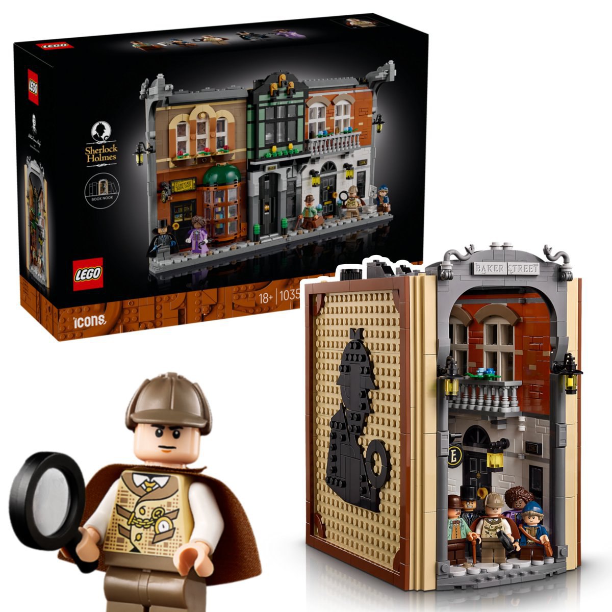 LEGO Unveils Sherlock Holmes Set: A Baker Street Mystery for Fans!