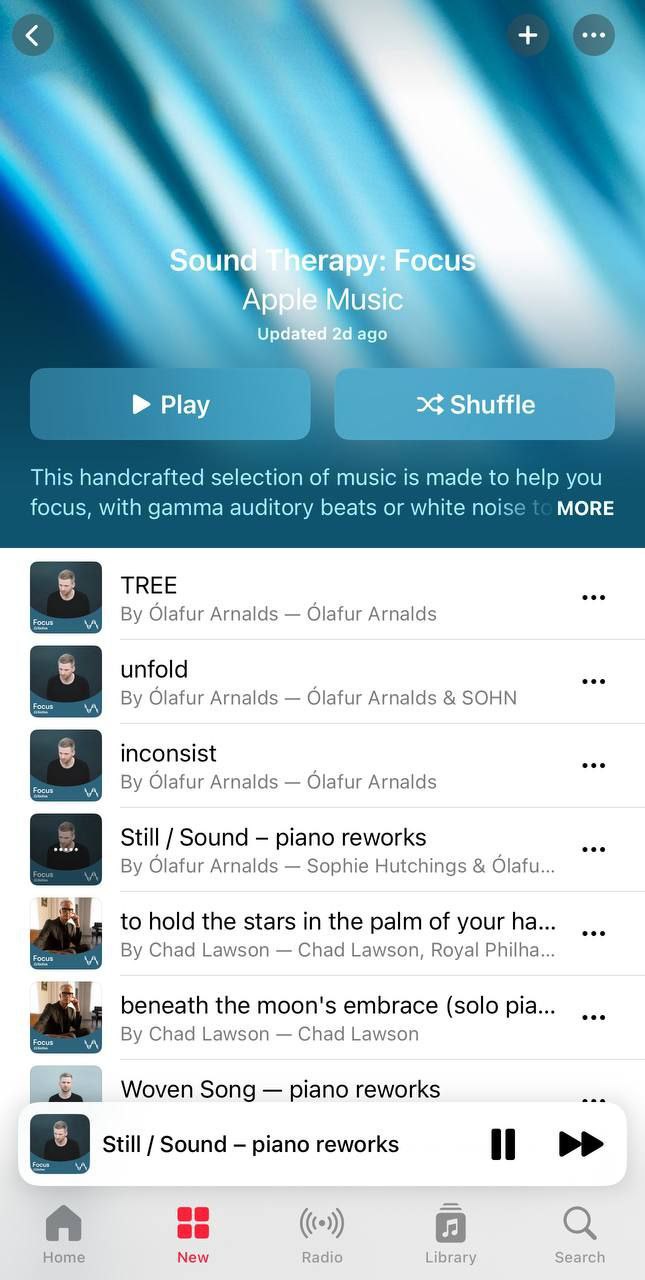 Apple’s Free Sleep Playlist Is a Game-Changer for Your Brain