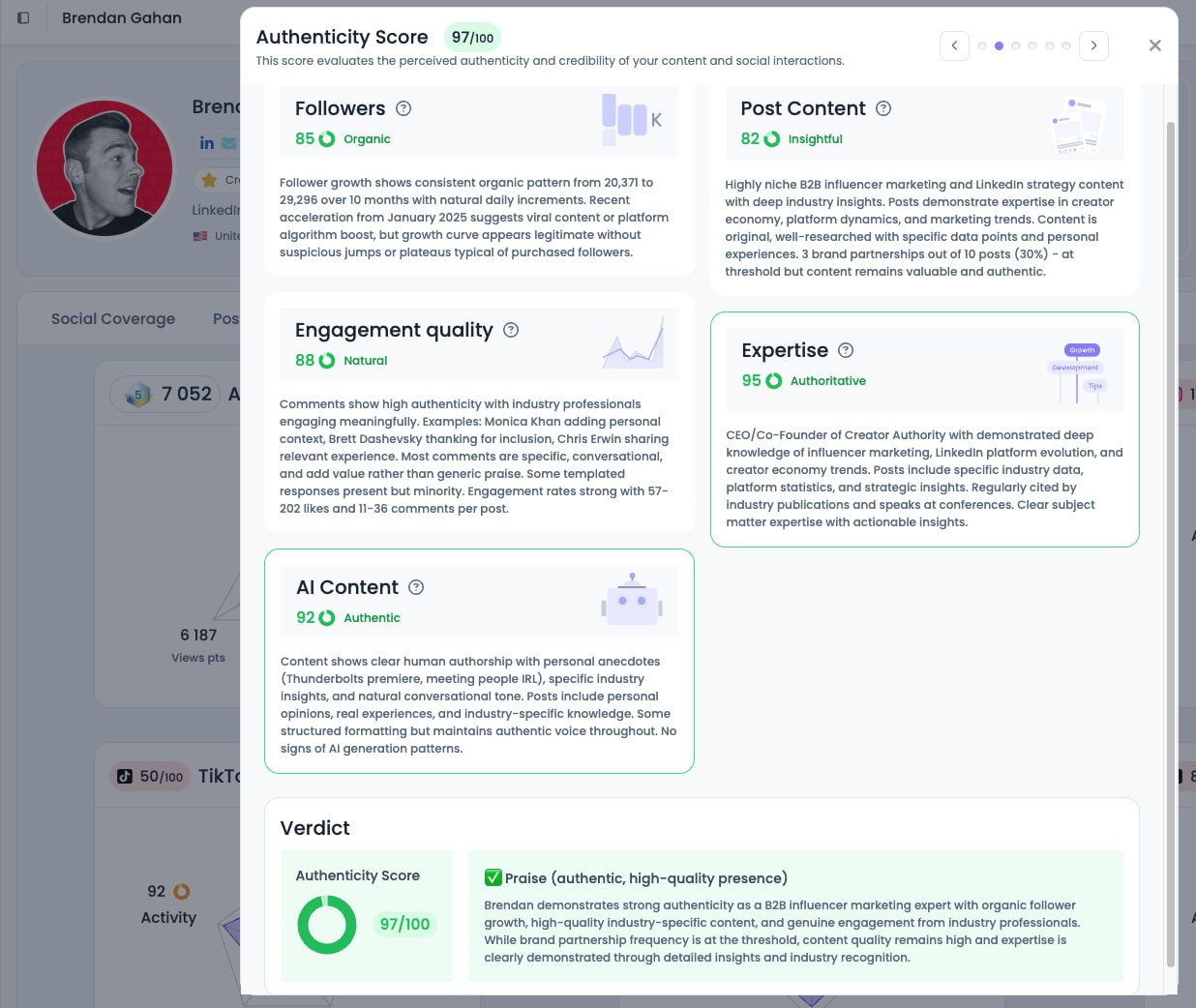 Favikon Rolls Out LinkedIn Profile Authenticity Score: A Game-Changer for Influencer Marketing