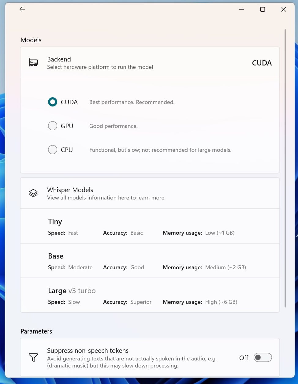Transcribe Any File Offline and for Free with WizWhisp