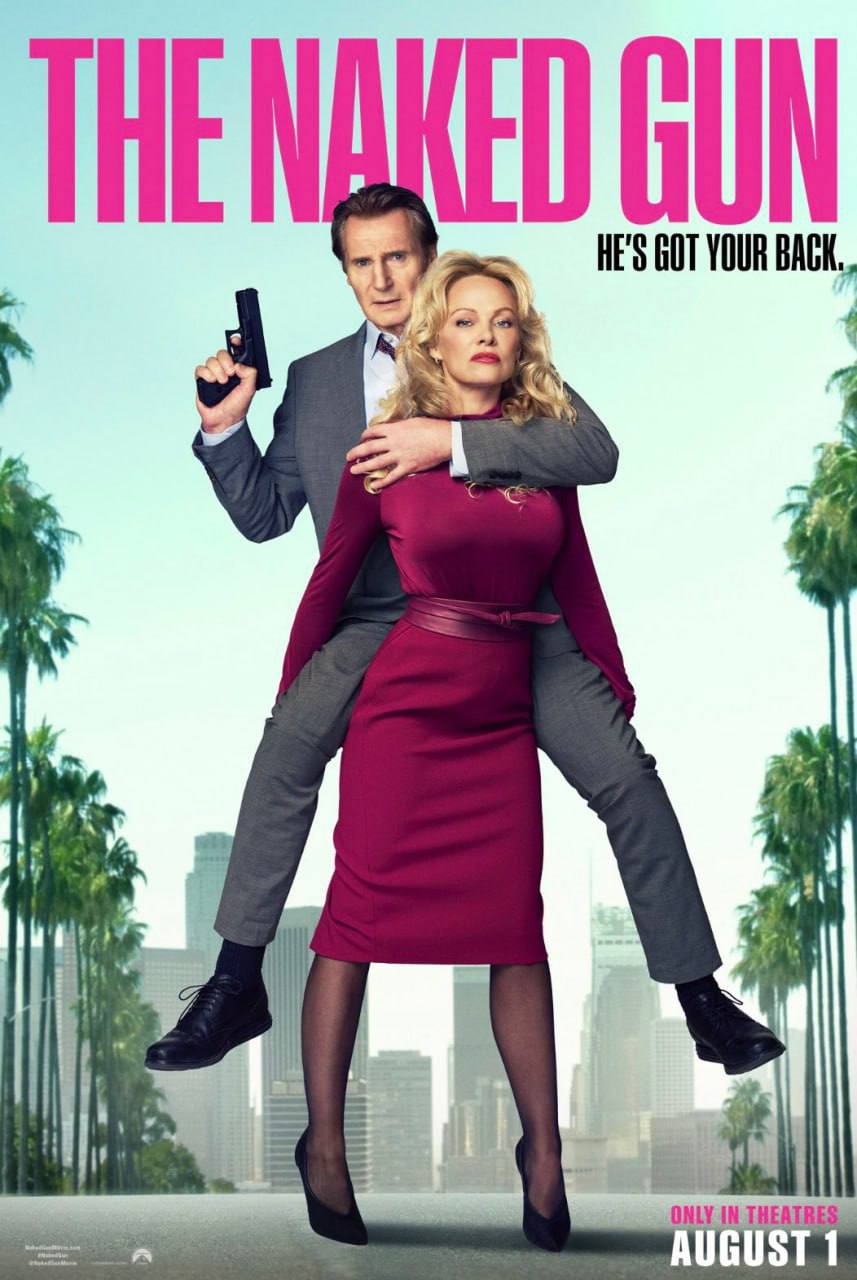 "The Naked Gun" Premiere Nears with a Bold OnlyFans Twist Featuring Pamela Anderson and Liam Neeson