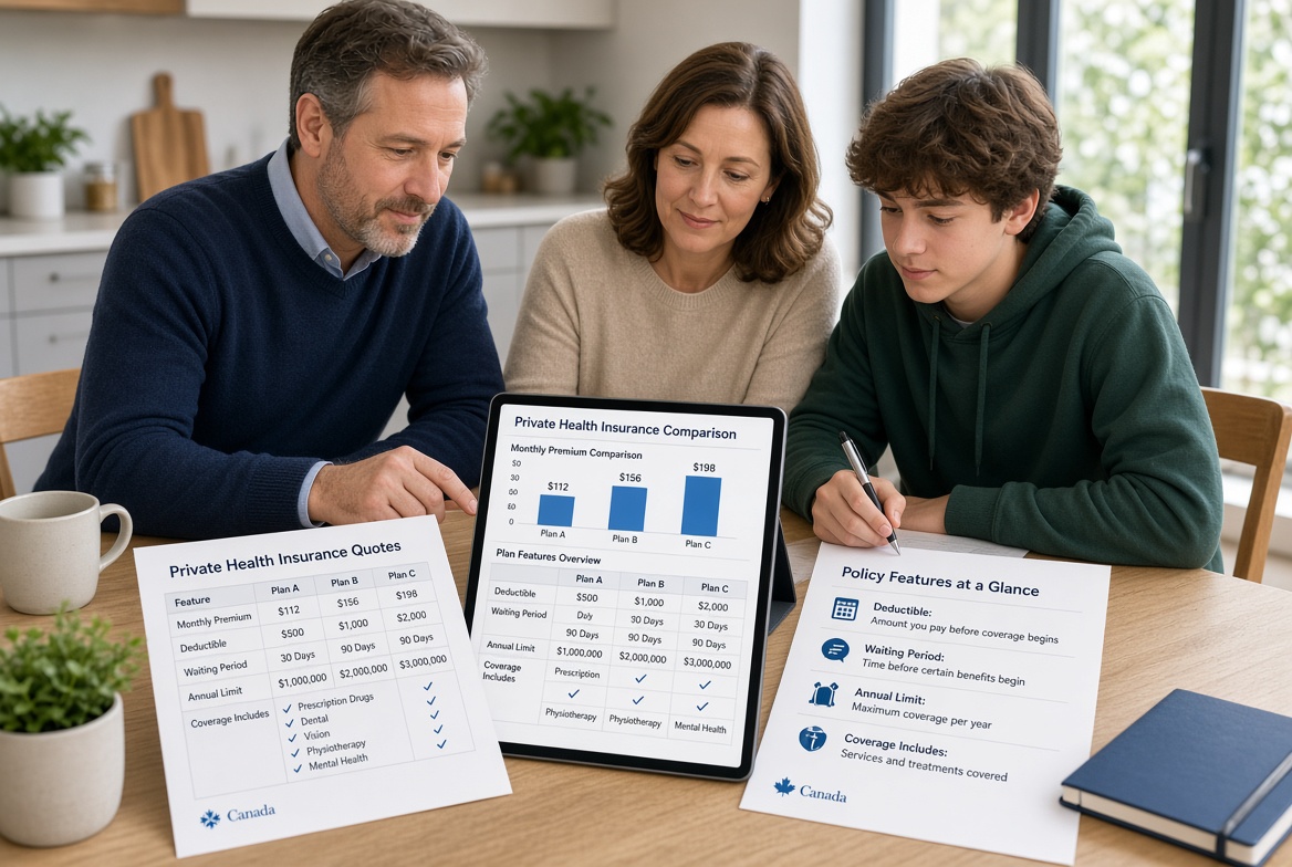 How Digital Comparison Tools Help Canadians Find Private Health Insurance That Fits Their Needs