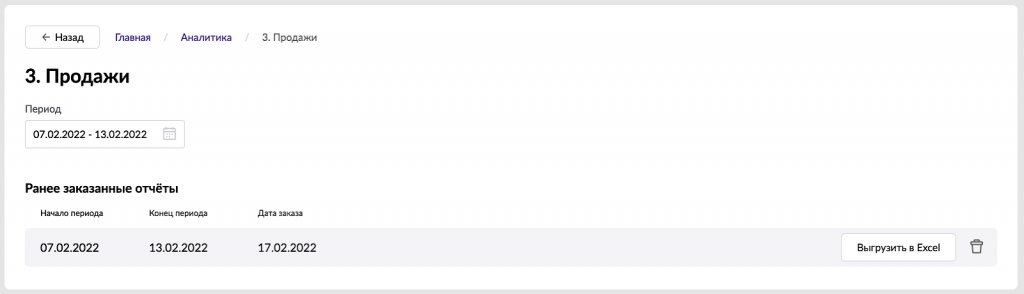 Аналитика Вайлдберриз