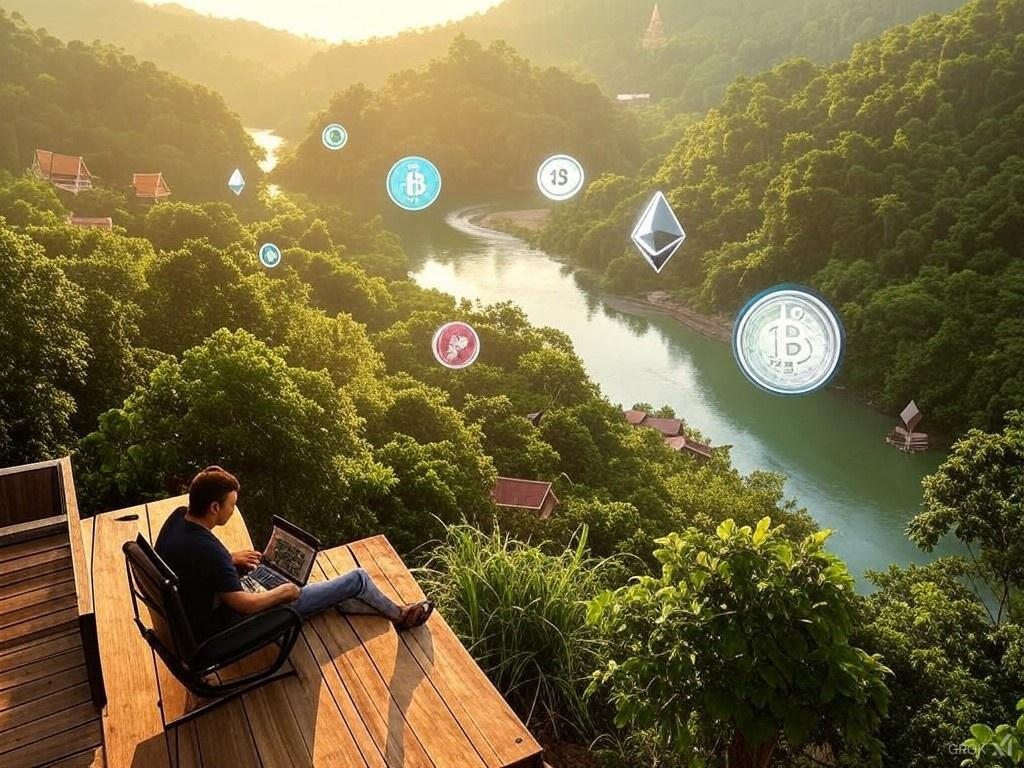 Benefits of Remote Work via Quasa Connect with Payment in Cryptocurrency in Thailand