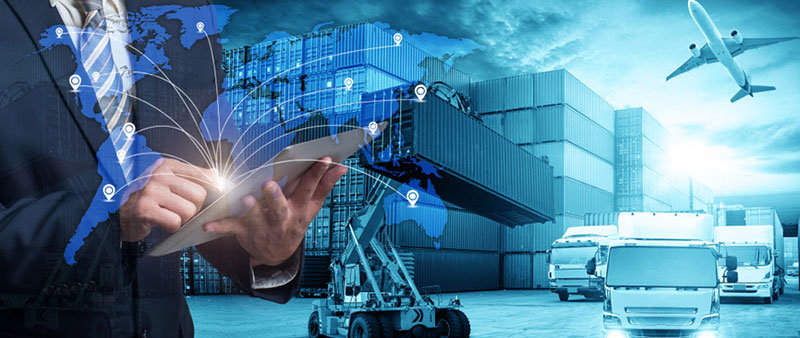 Изображение грузового самолета - транспортное средство для перевозки грузов.