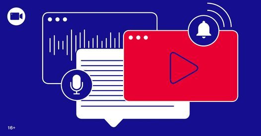 Логотип на фоне табло счета.