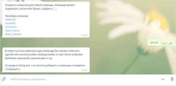 Как создать бота в Телеграм без программирования