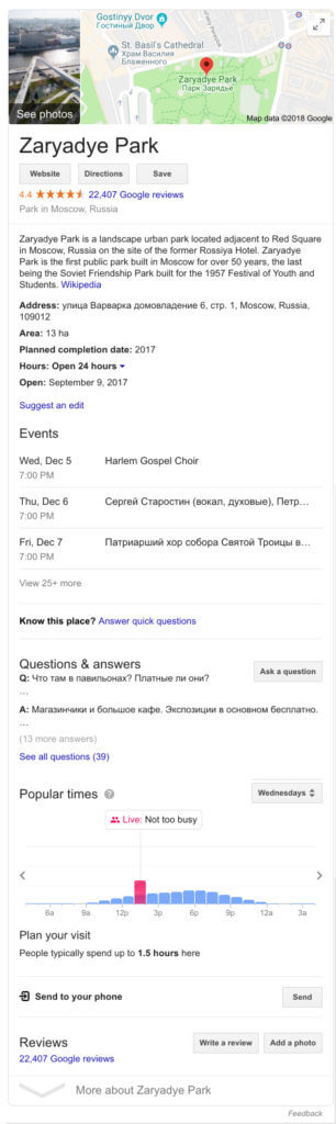 Локальный поиск Google — как взять максимум возможного