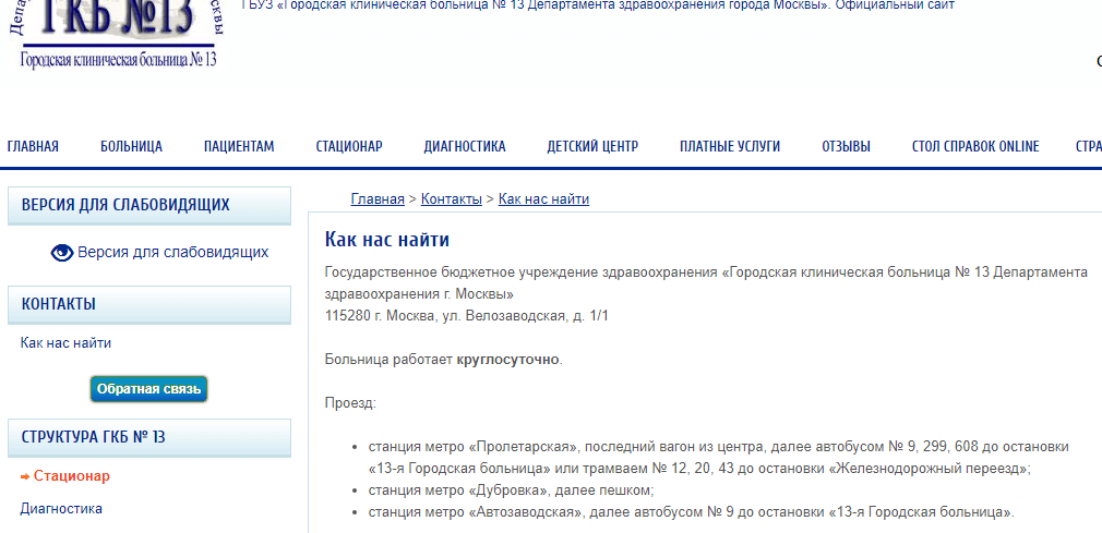 Страница «Контакты» на сайте: основные элементы и примеры оформления