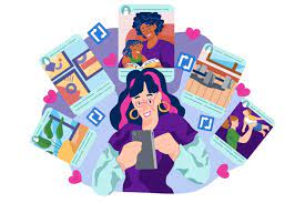 Sharing Pictures on Social Media Like Instagram Made by Creators Through Unsplash