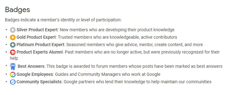 Программа Product Experts на форумах Google