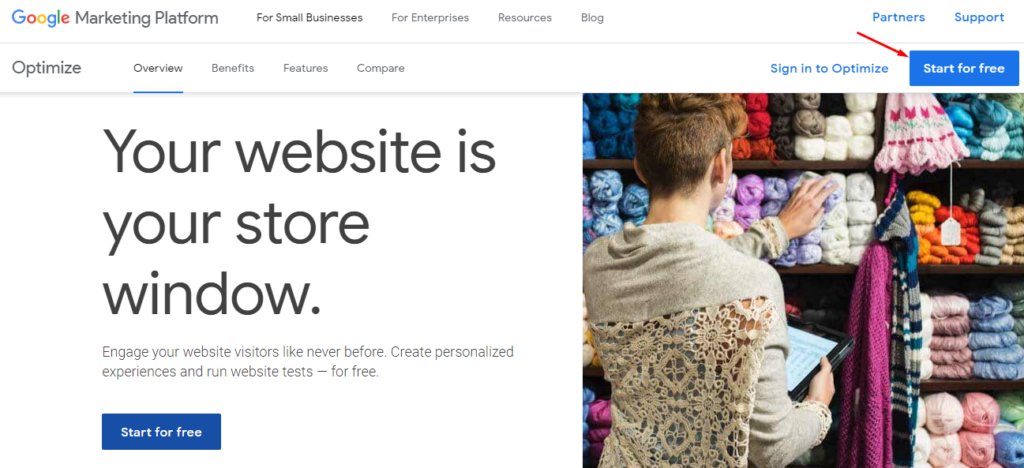 Google Optimize: как тестировать UX сайта без программиста