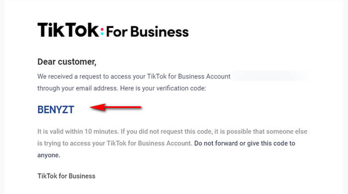 Регистрация в рекламном кабинете ТикТок