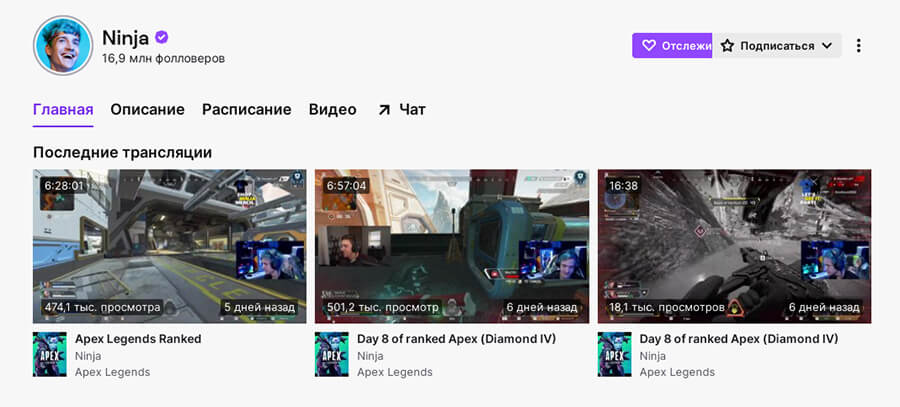 Самый популярный стример Твича