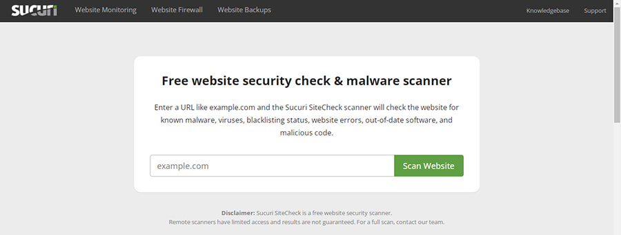 Онлайн сканер на вирусы