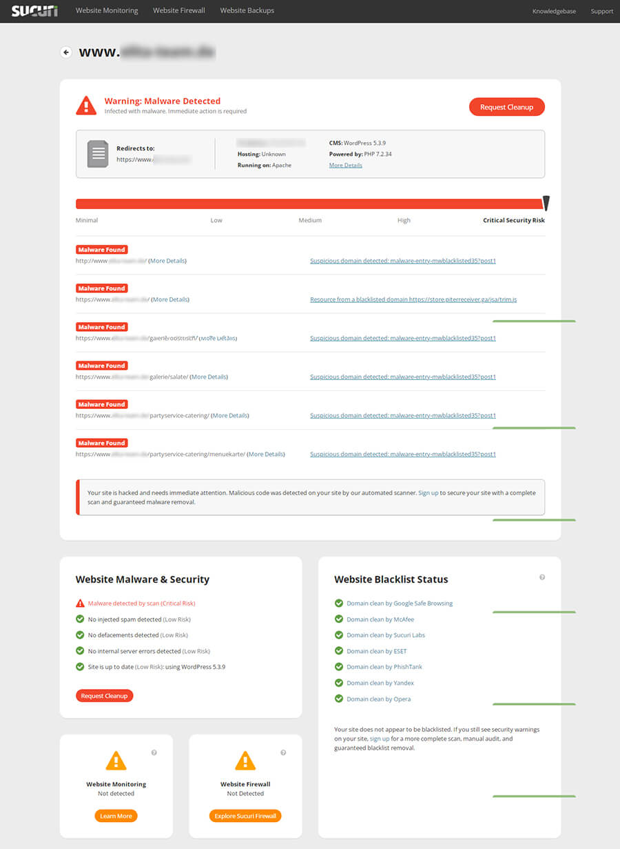 Онлайн сканер на вирусы