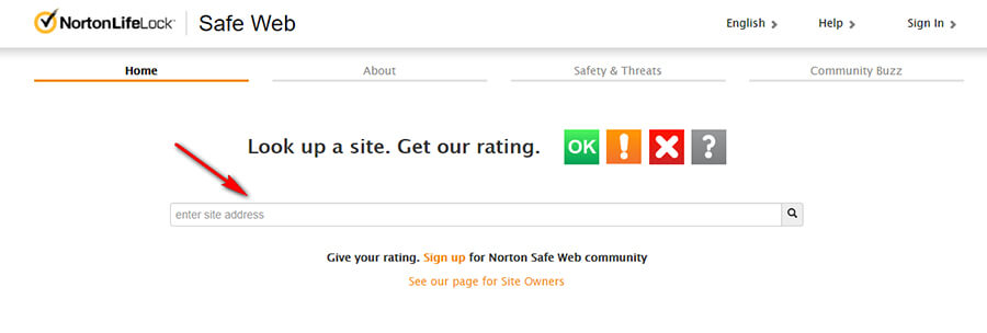 Сервис для проверки сайта на вирусы