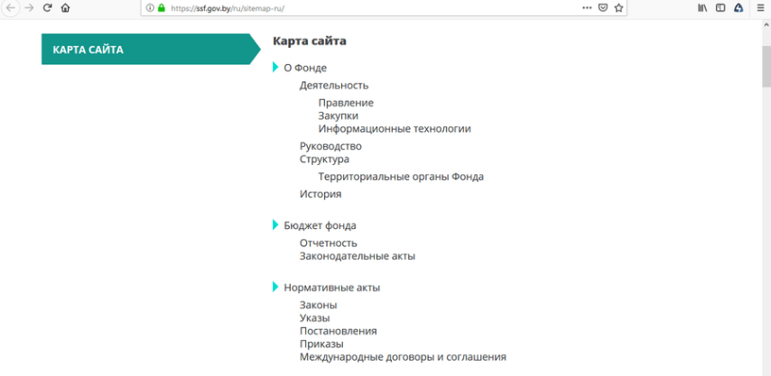 Как сделать HTML карту сайта