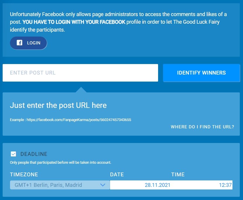 Начало работы с «Феей удачи» от FanPage Karma