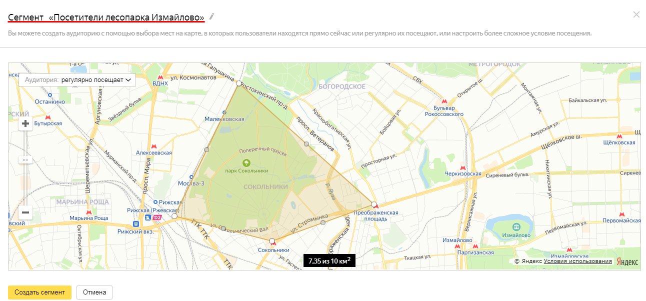 7 способов использовать «Полигоны» Яндекс.Аудиторий