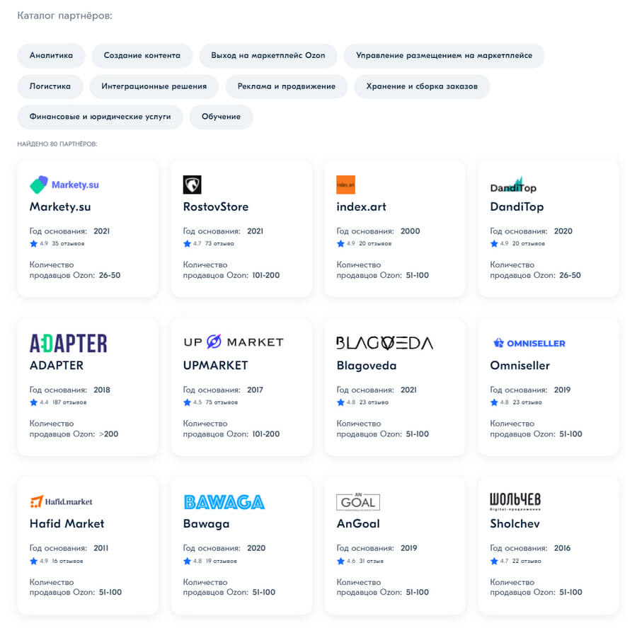 Стать партнером Озон