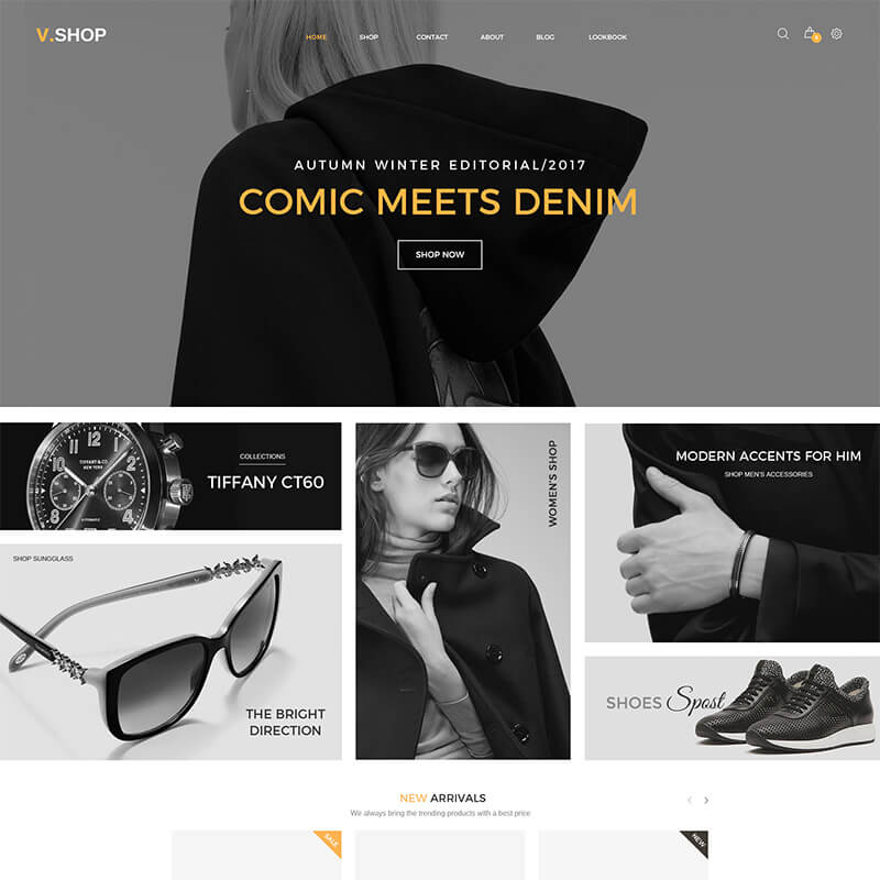 Лучшие шаблоны для интернет-магазина на WordPress