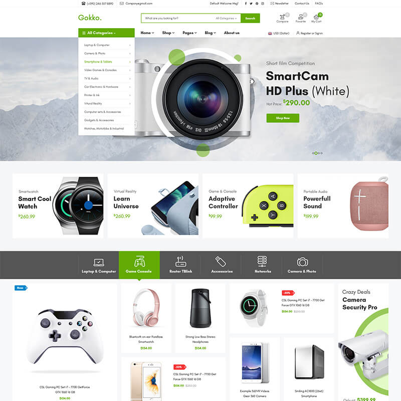 Лучшие шаблоны для интернет-магазина на WordPress