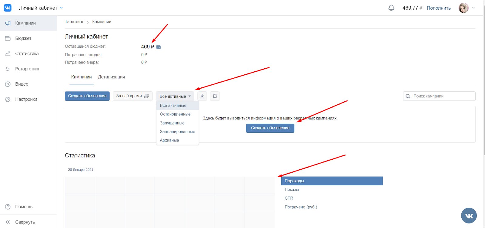 Как настроить таргетированную рекламу Вконтакте (полный гайд)